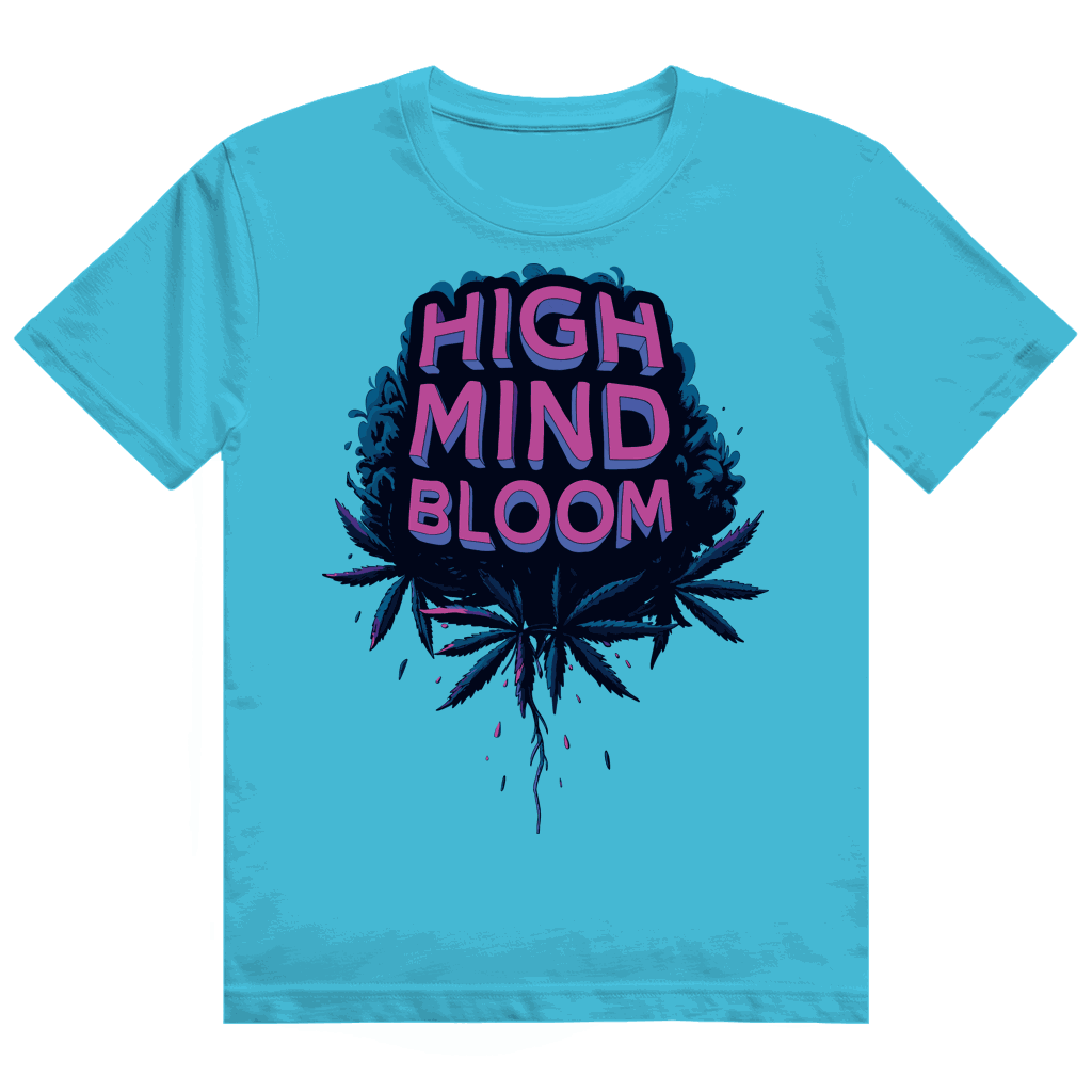 Heavy Cotton T-Shirt - High Mind Bloom | Division420®