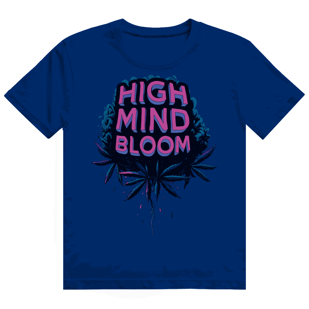 Heavy Cotton T-Shirt - High Mind Bloom | Division420®