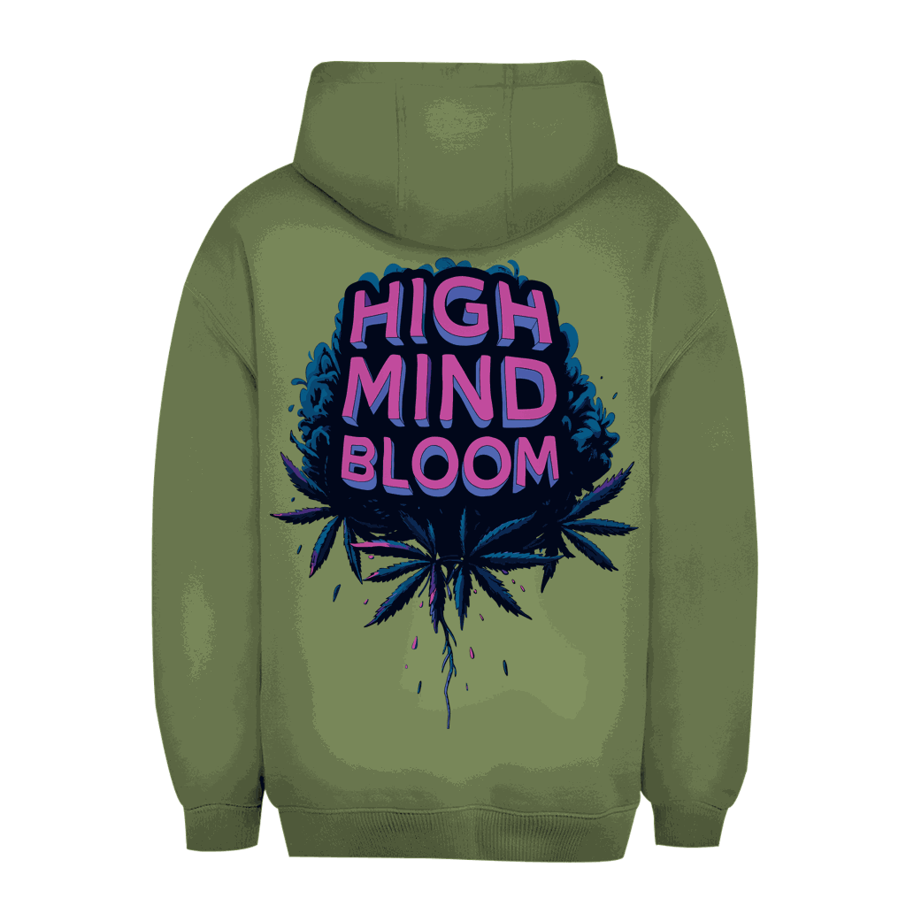 Unisex Oversize Hoodie - High Mind Bloom | Division420®