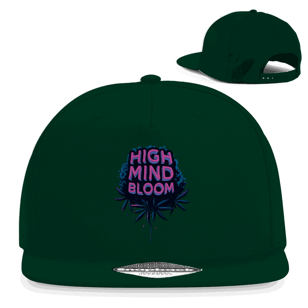 Snapback Rapper Cap - High Mind Bloom | Division420®