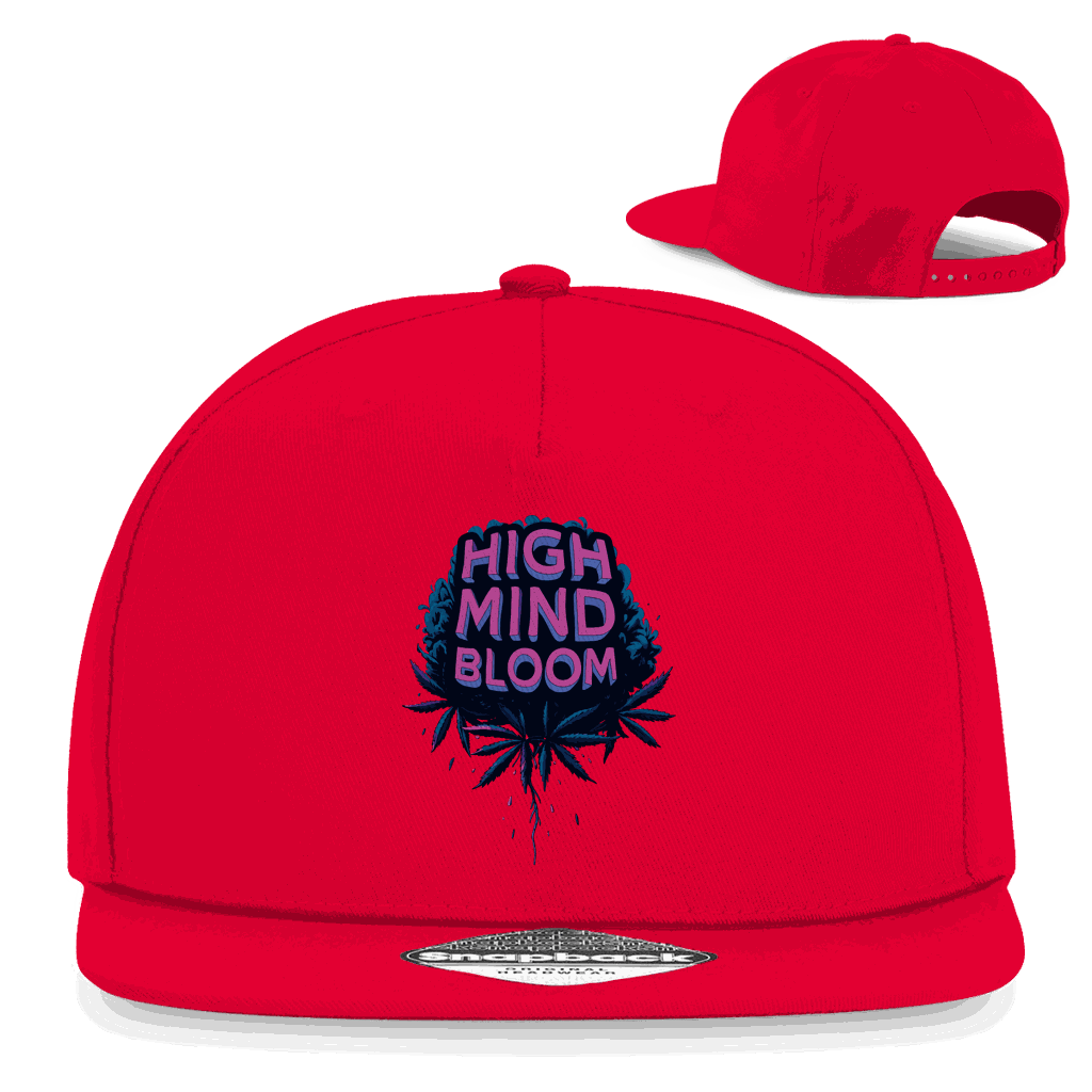 Snapback Rapper Cap - High Mind Bloom | Division420®