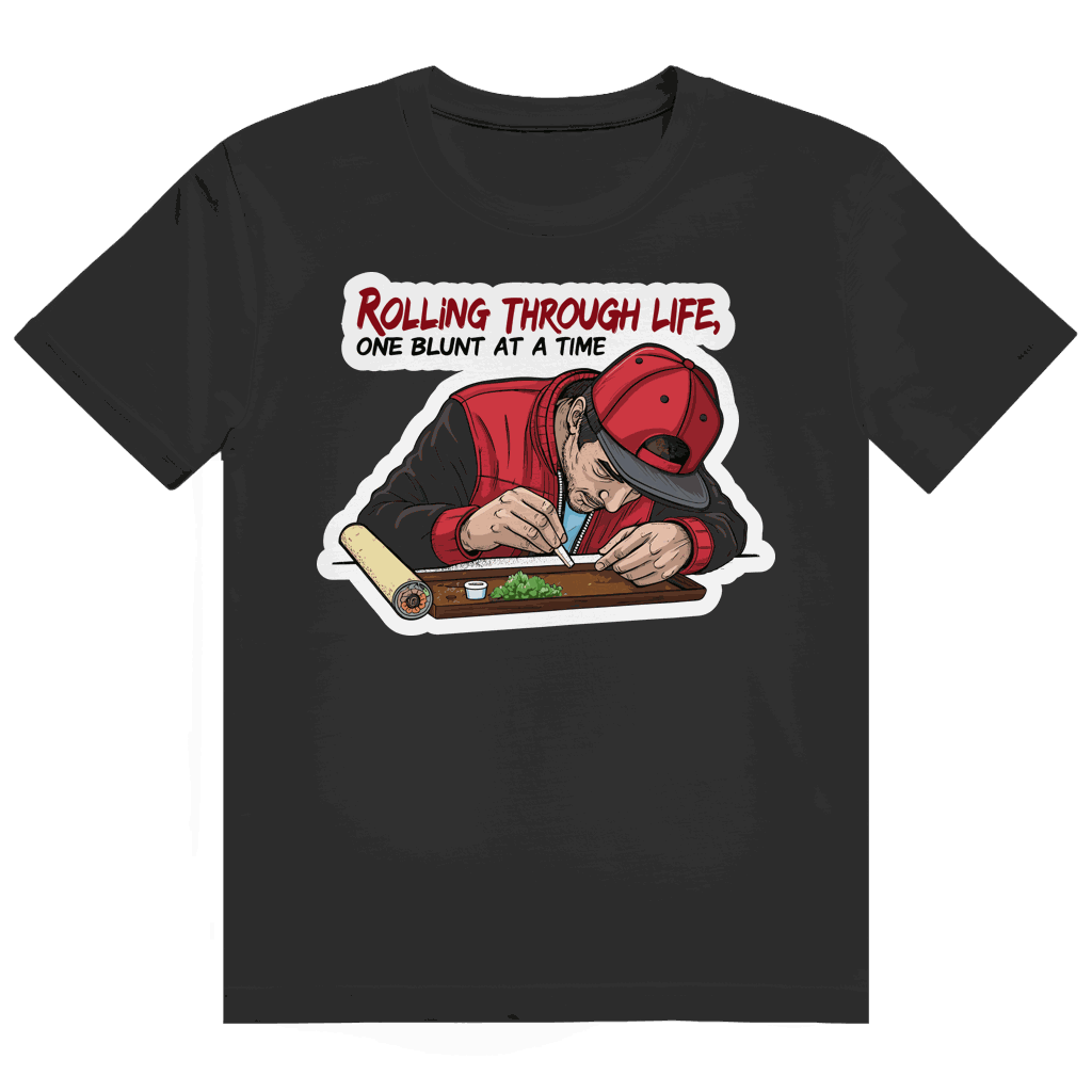 Heavy Cotton T-Shirt - Rolling Through Life | Division420®