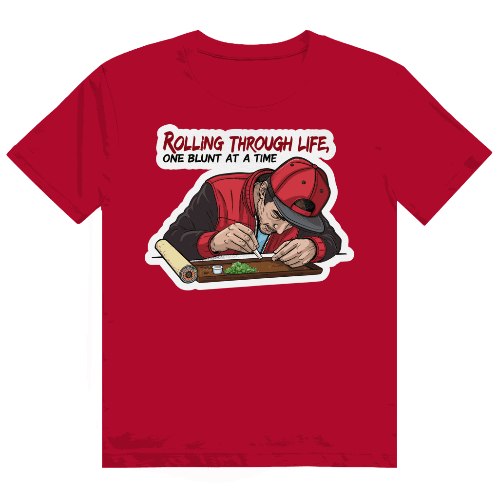 Heavy Cotton T-Shirt - Rolling Through Life | Division420®