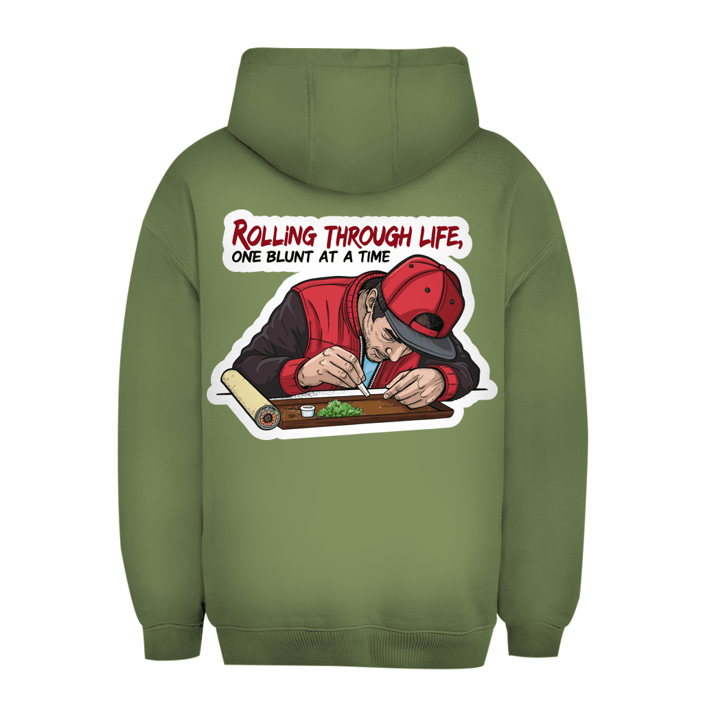 Unisex Oversize Hoodie Rolling Through Life