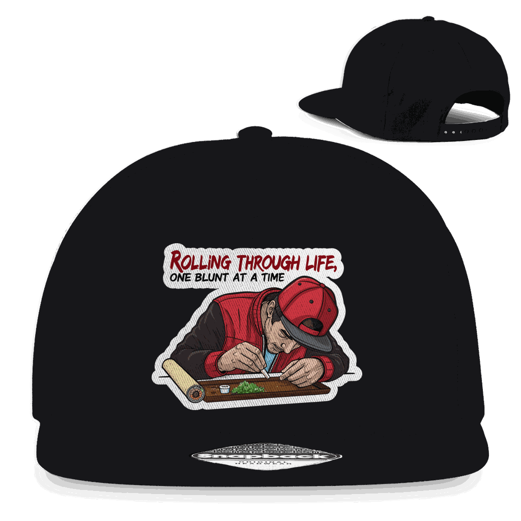 Snapback Rapper Cap - Rolling Through Life | Division420®
