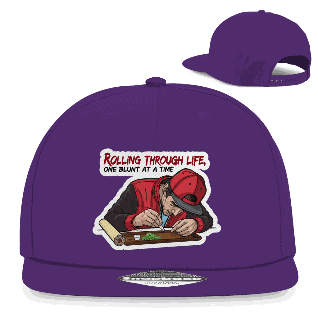 Snapback Rapper Cap - Rolling Through Life | Division420®