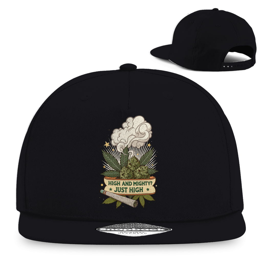 Snapback Rapper Cap - High and Mighty? | Division420®