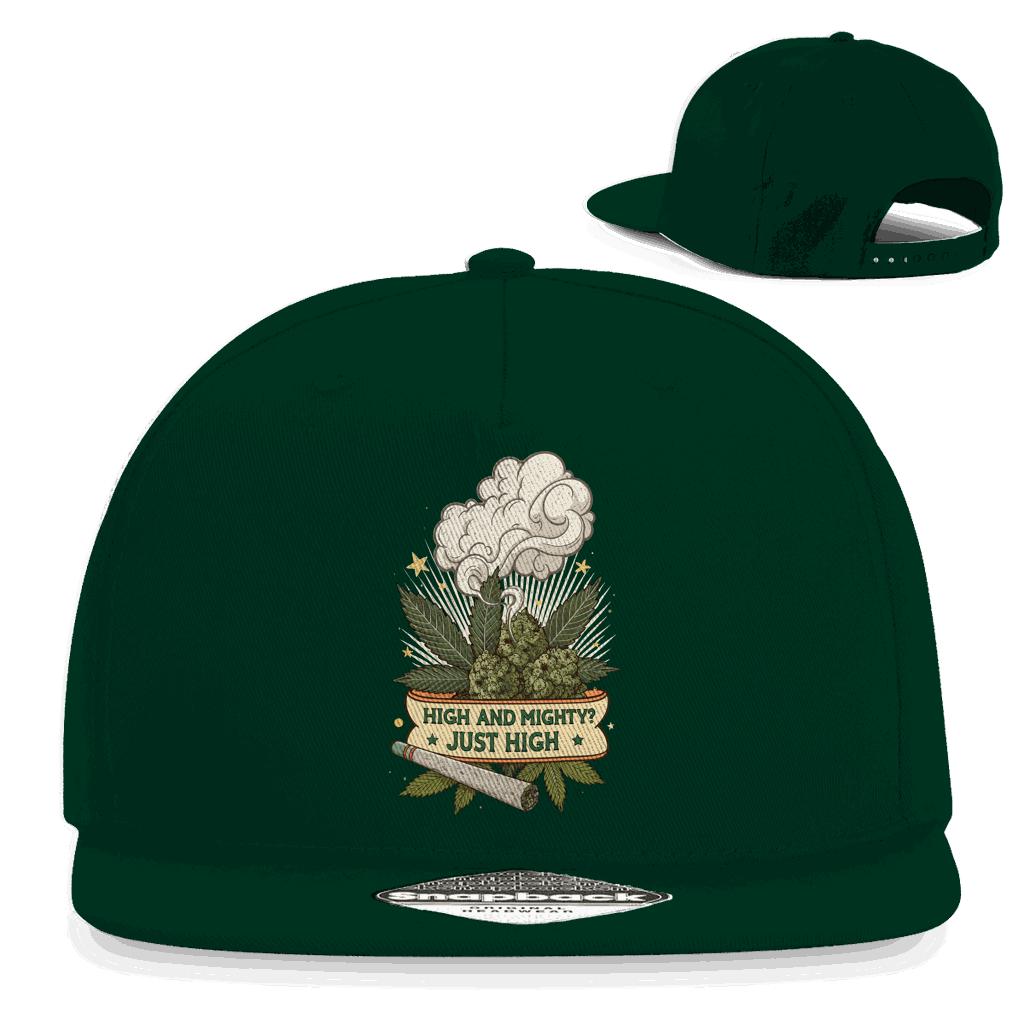 Snapback Rapper Cap - High and Mighty? | Division420®