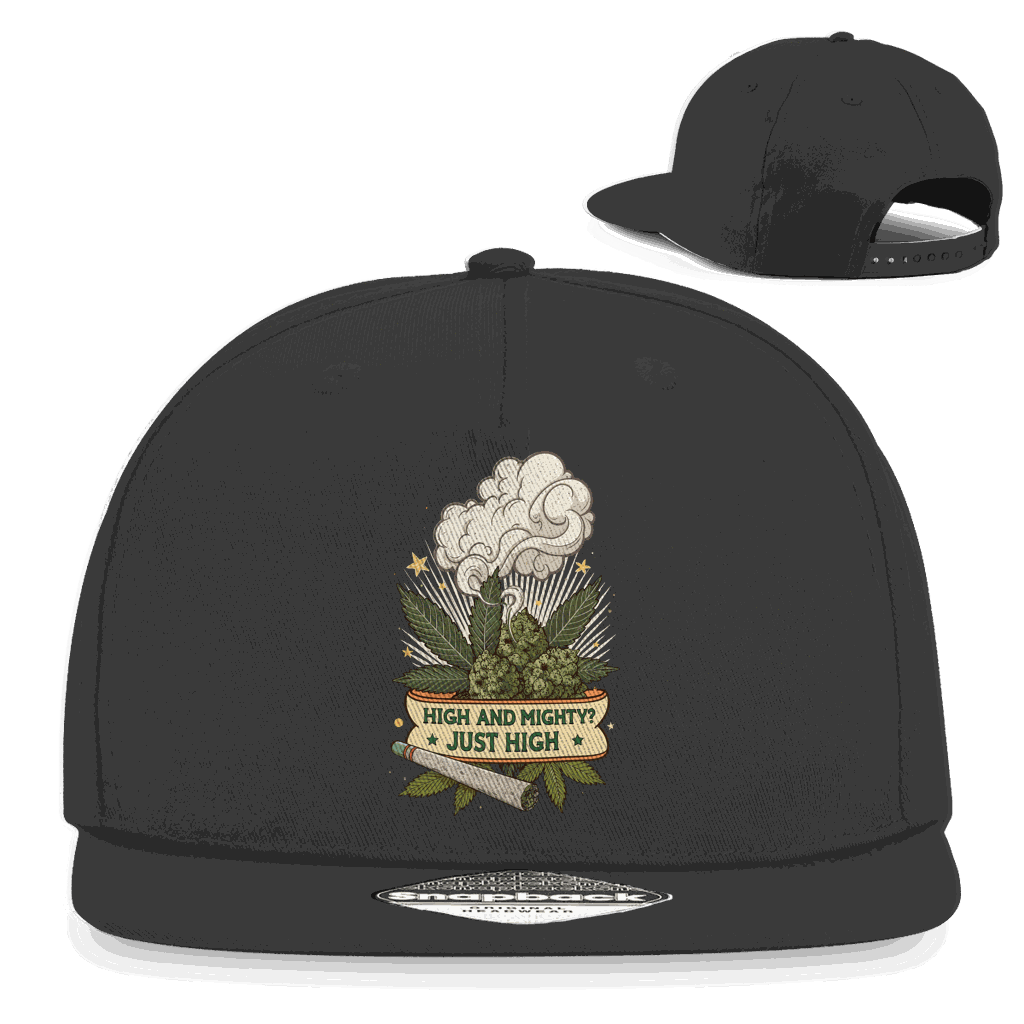 Snapback Rapper Cap - High and Mighty? | Division420®