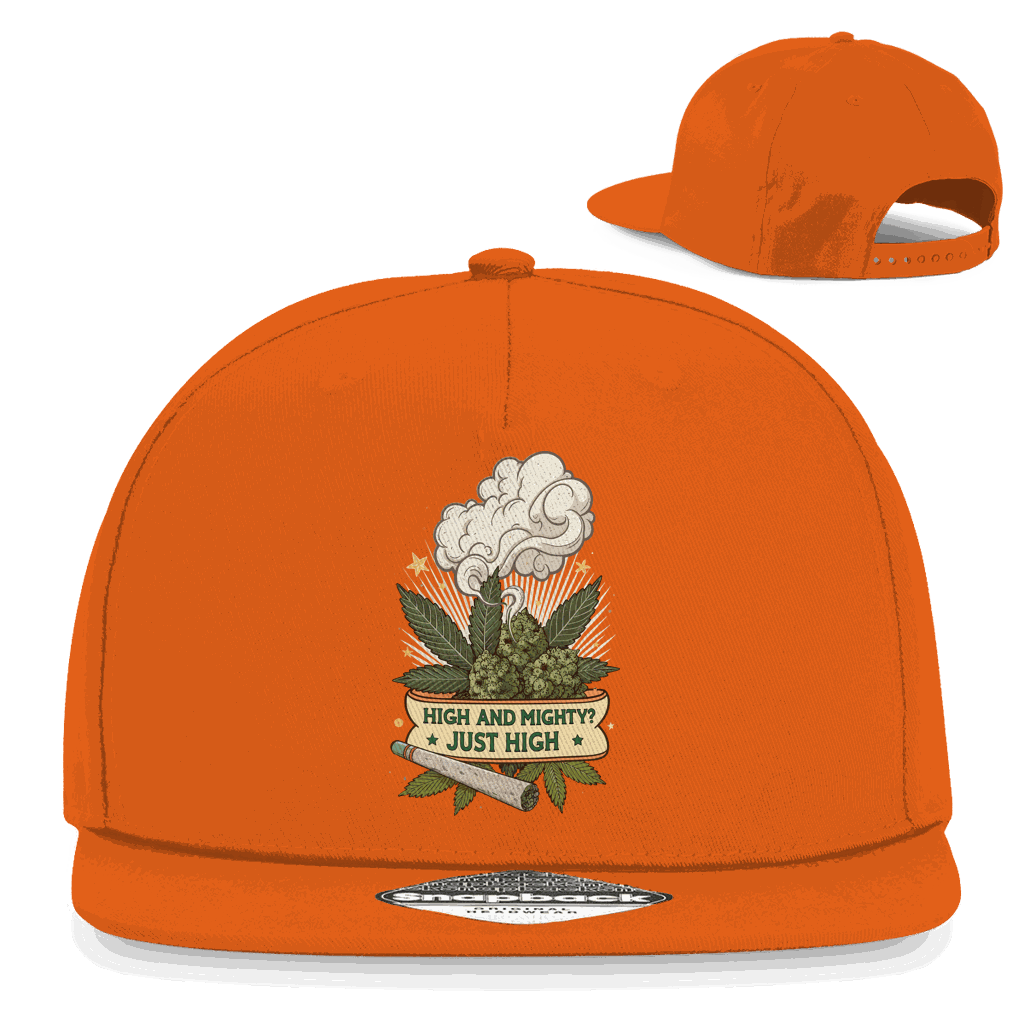 Snapback Rapper Cap - High and Mighty? | Division420®