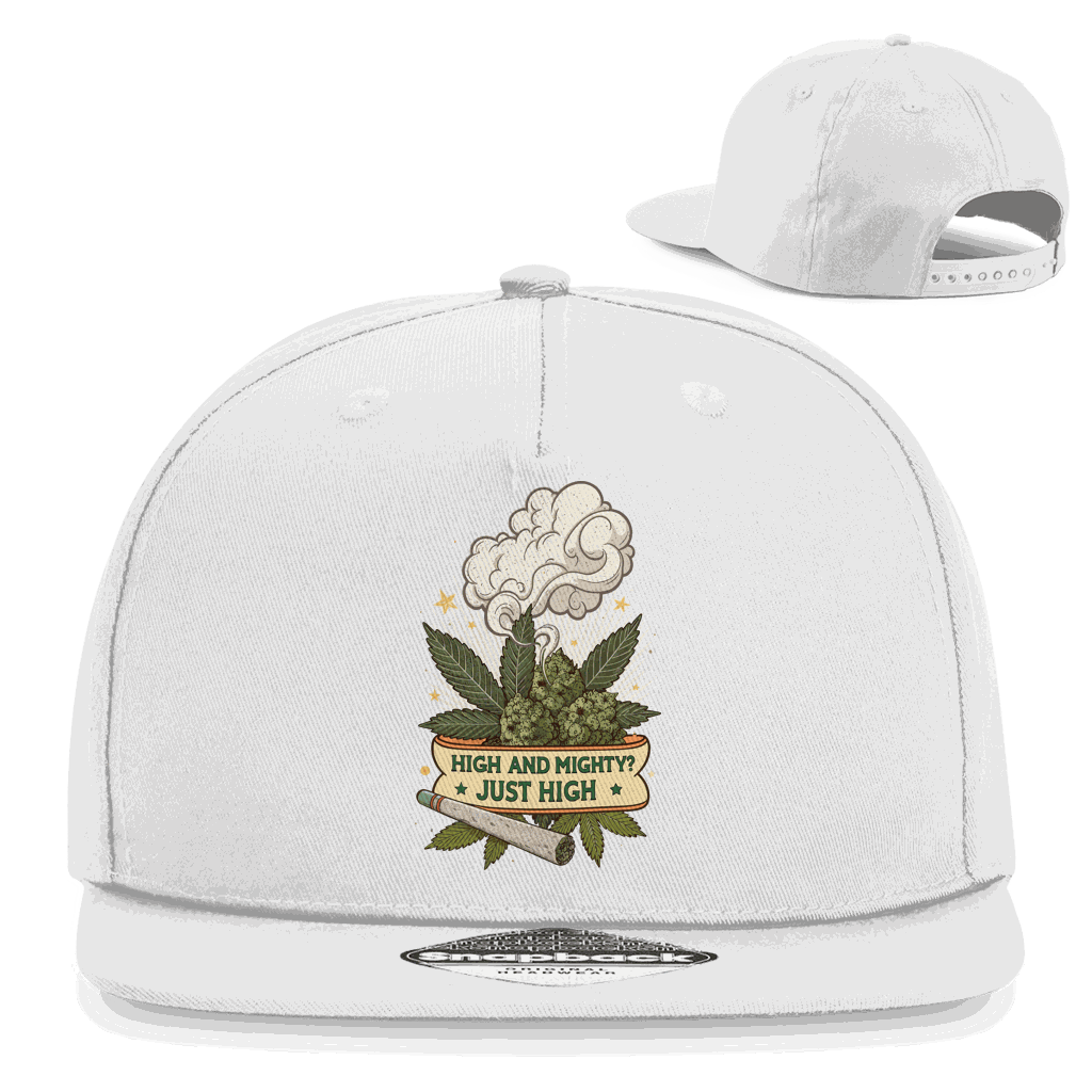Snapback Rapper Cap - High and Mighty? | Division420®