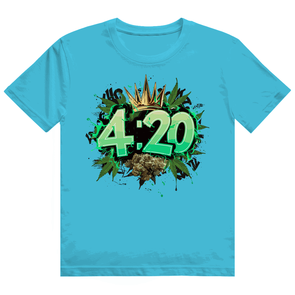 Division420 Heavy Cotton T-Shirt 4:20 in hochwertiger Baumwolle mit modernem Tubular Fit und nachhaltiger Produktion