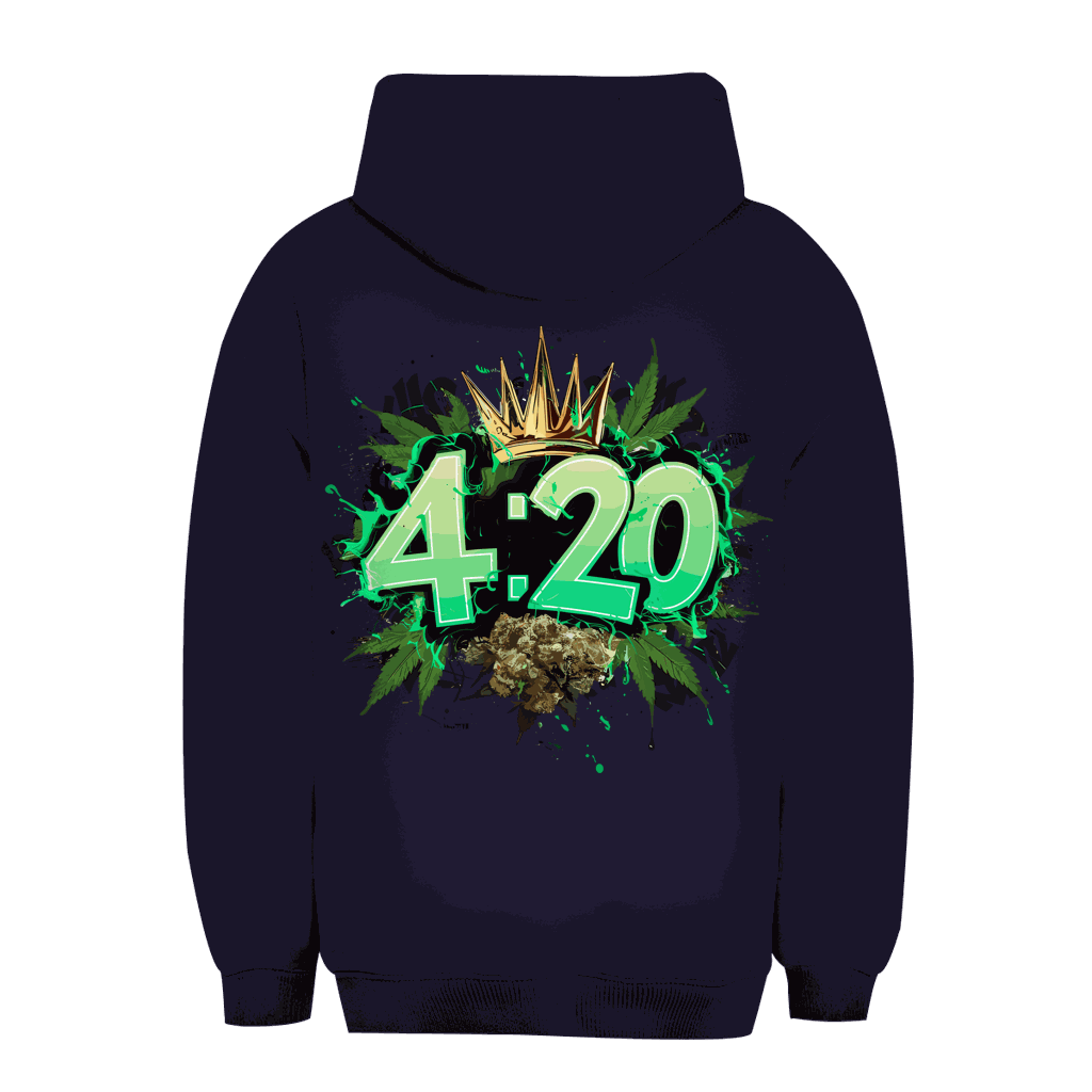 Unisex Oversize Hoodie von Division420 mit Kapuze und Kängurutasche in urbanem Stil