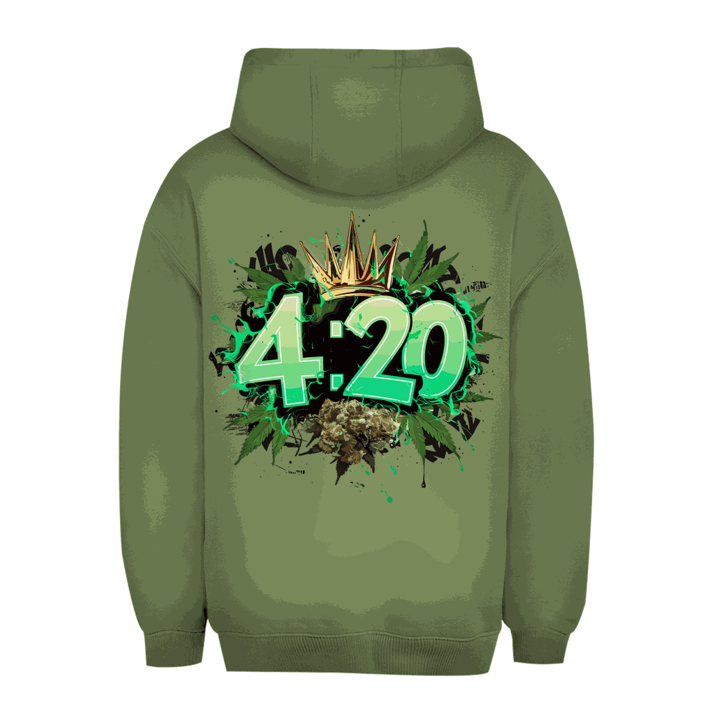 Unisex Oversize Hoodie - 4:20 | Division420®
