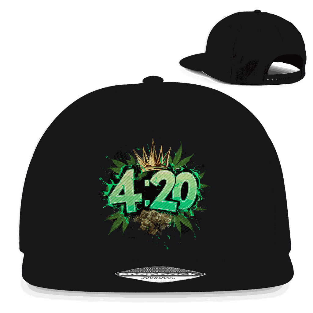 Snapback Rapper Cap - 4:20 | Division420®