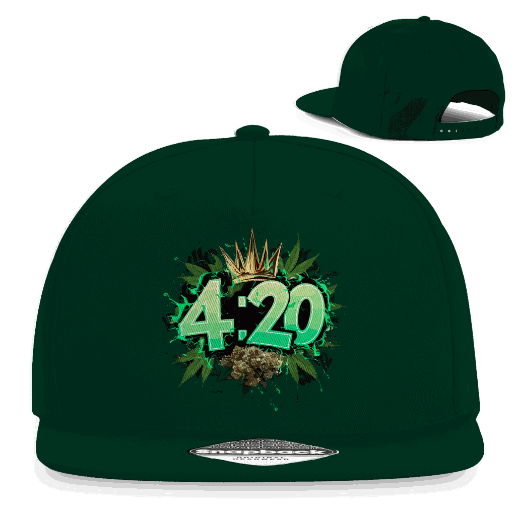 Snapback Rapper Cap - 4:20 | Division420®