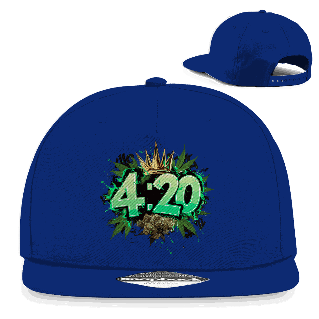 Snapback Rapper Cap - 4:20 | Division420®