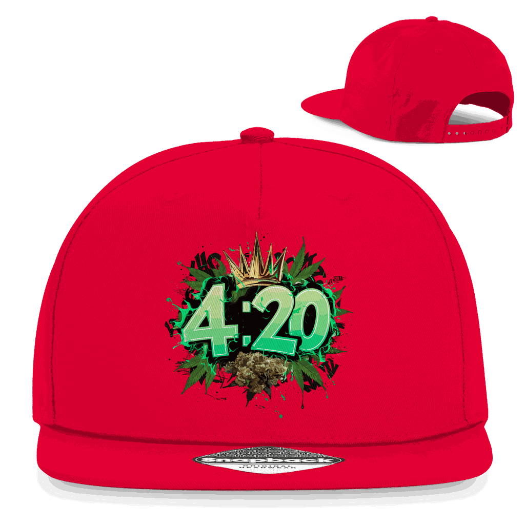 Snapback Rapper Cap - 4:20 | Division420®