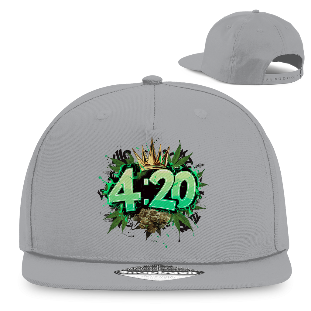 Snapback Rapper Cap - 4:20 | Division420®