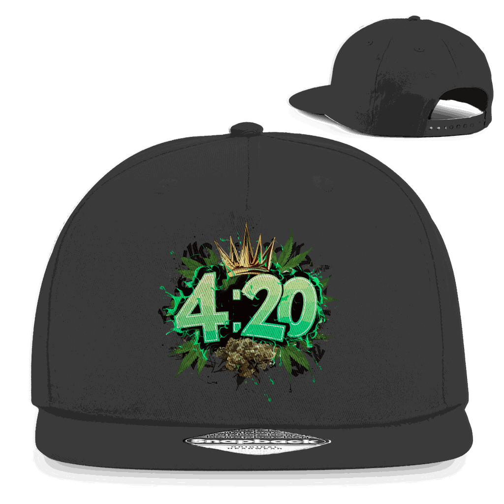 Snapback Rapper Cap - 4:20 | Division420®