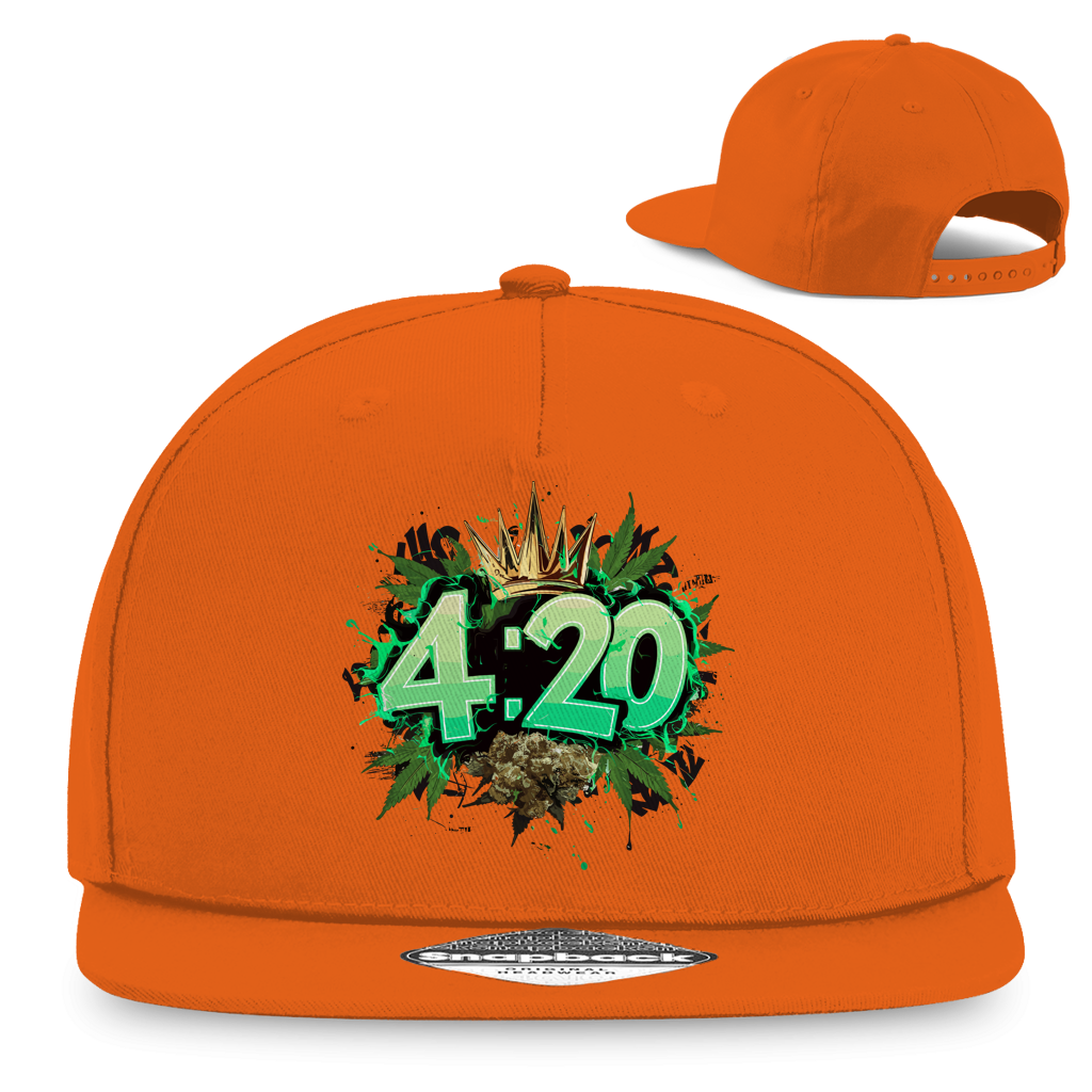 Snapback Rapper Cap - 4:20 | Division420®