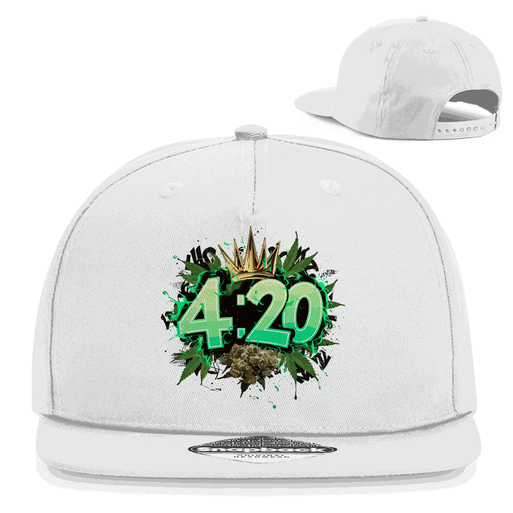 Snapback Rapper Cap - 4:20 | Division420®
