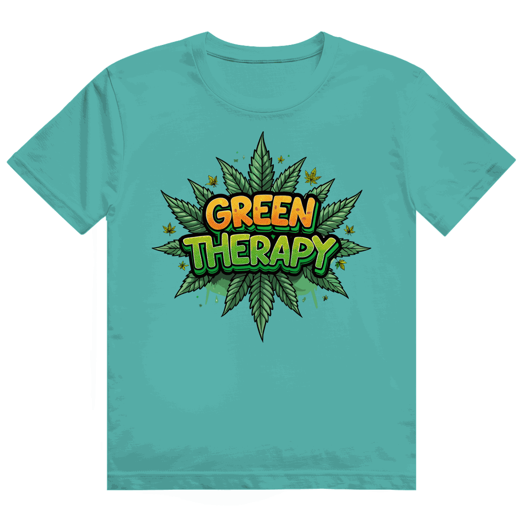 Heavy Cotton T-Shirt - Green Therapy | Division420®