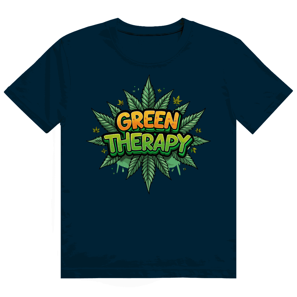 Heavy Cotton T-Shirt - Green Therapy | Division420®