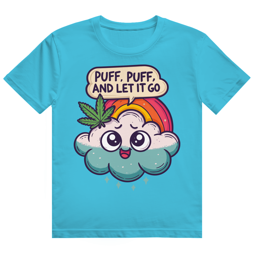 Heavy Cotton T-Shirt - Puff, Puff, and let it go | Division420®