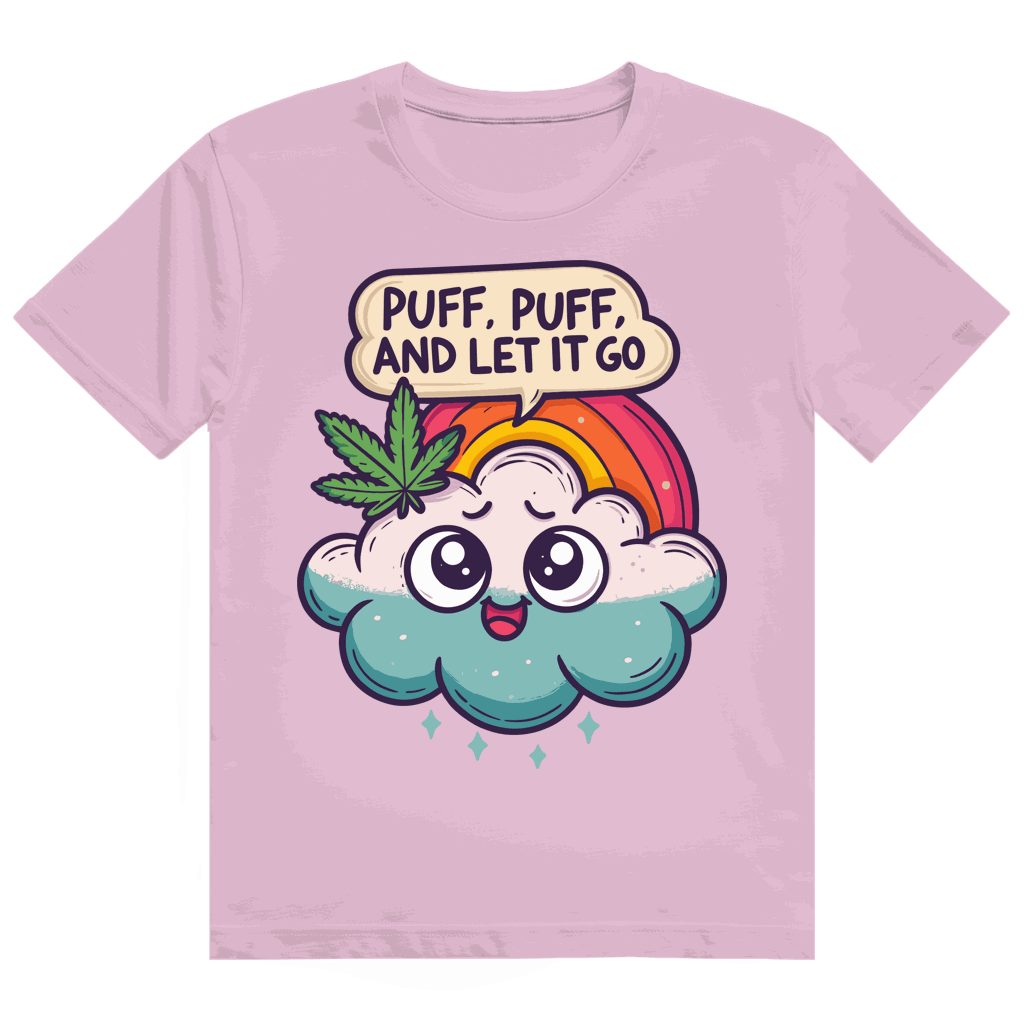 Heavy Cotton T-Shirt - Puff, Puff, and let it go | Division420®
