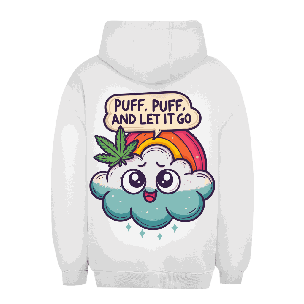 Unisex Oversize Hoodie - Puff, Puff, and let it go | Division420®