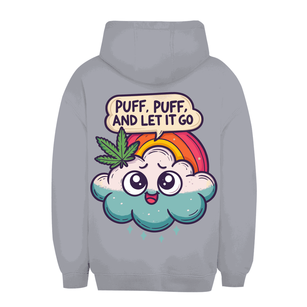 Unisex Oversize Hoodie - Puff, Puff, and let it go | Division420®