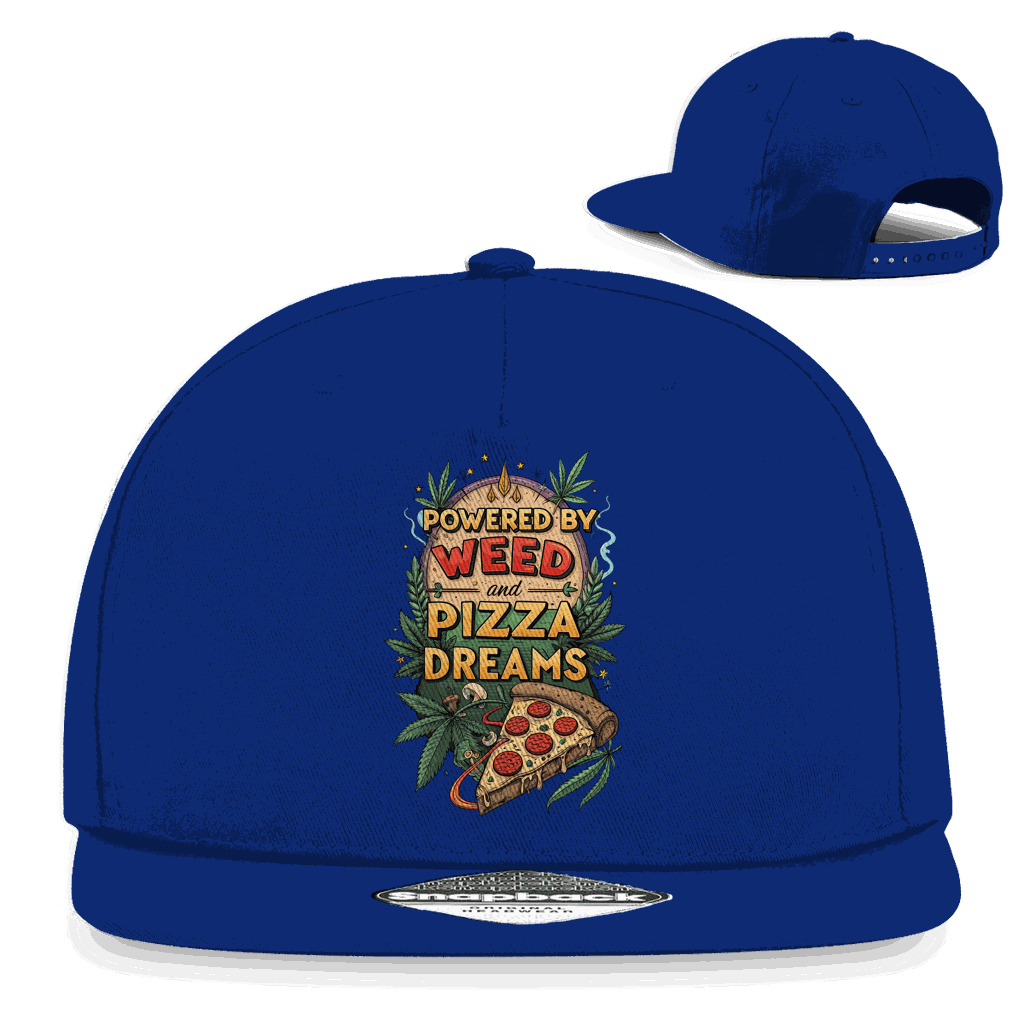 Snapback Rapper Cap - Powered by Weed | Division420®