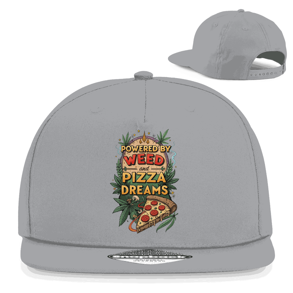 Snapback Rapper Cap - Powered by Weed | Division420®
