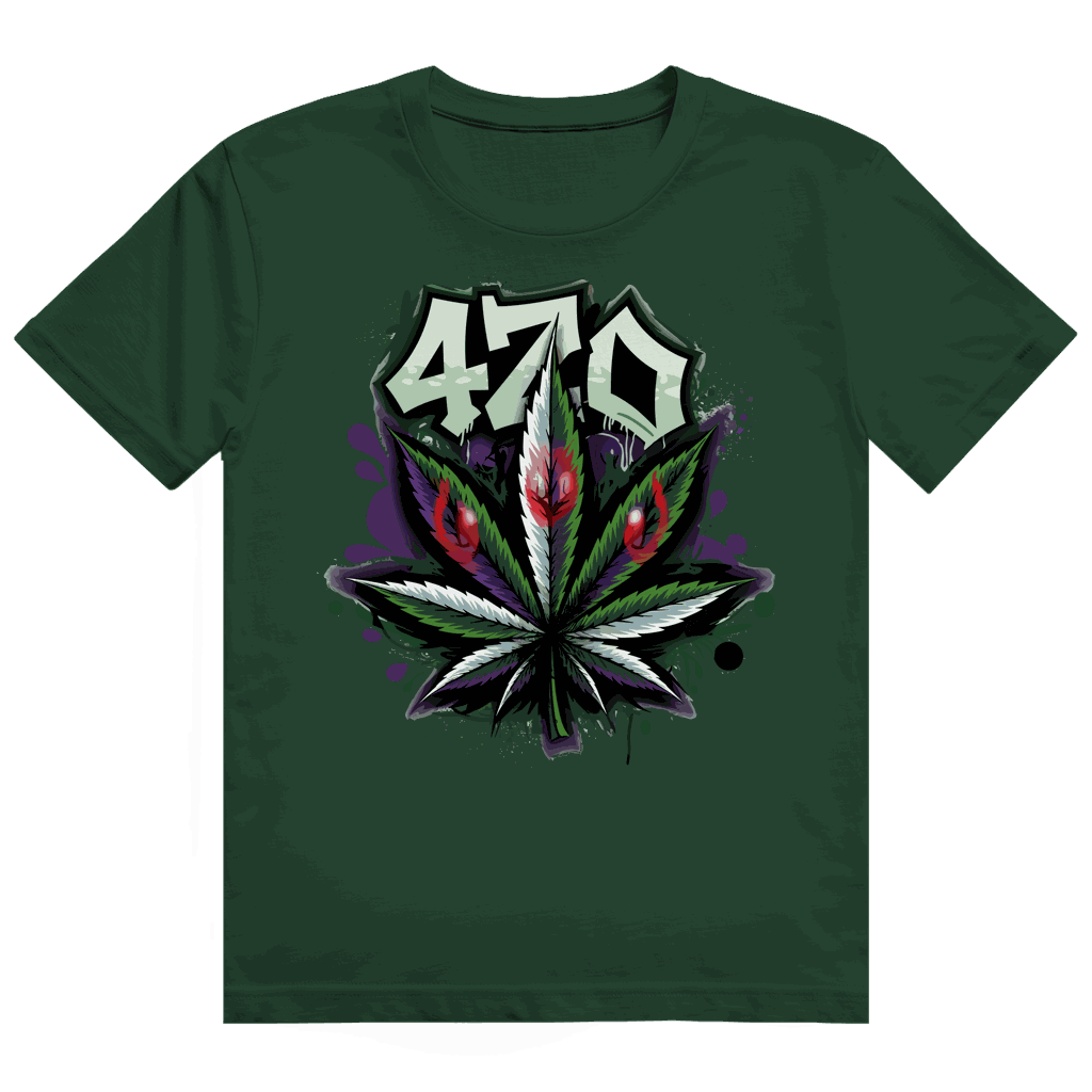 Heavy Cotton T-Shirt - 420 Print | Division420®