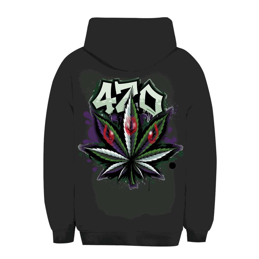 Unisex Oversize Hoodie - 420 Print | Division420®