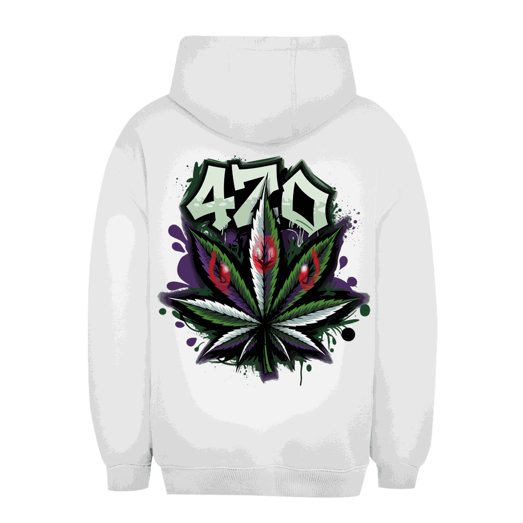 Unisex Oversize Hoodie - 420 Print | Division420®