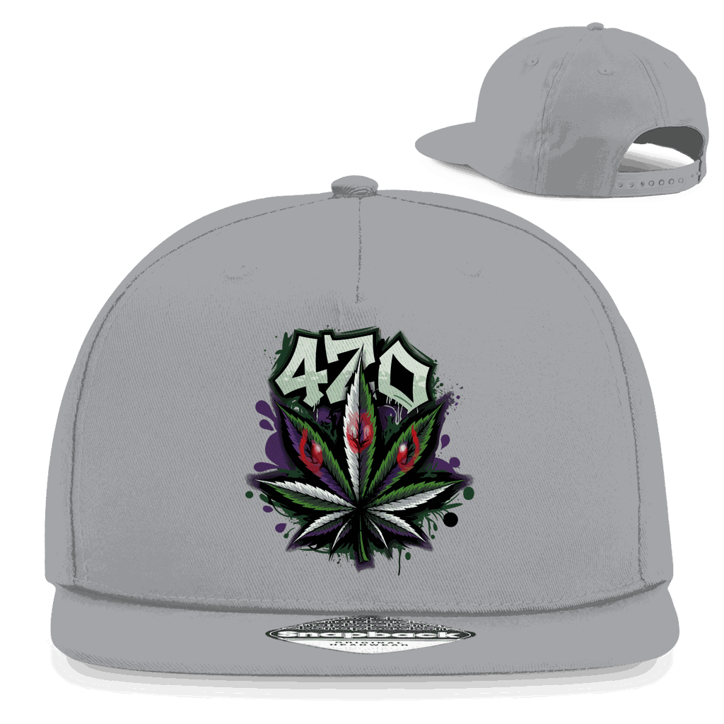 Snapback Rapper Cap - 420 Print | Division420®
