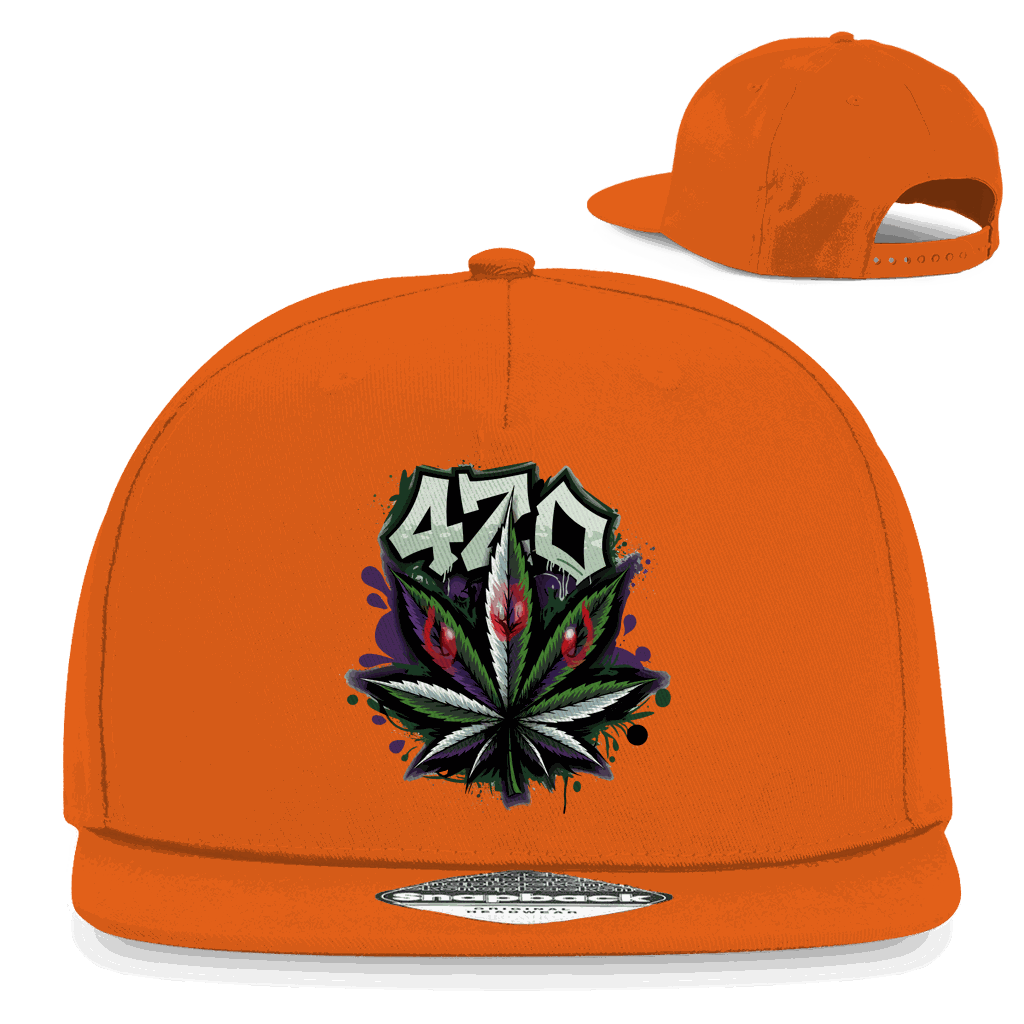 Snapback Rapper Cap - 420 Print | Division420®