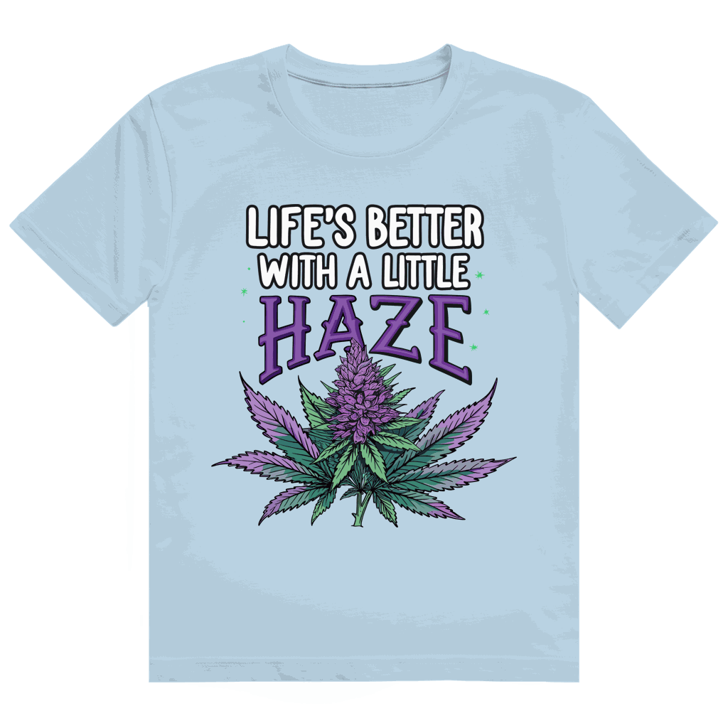 Heavy Cotton T-Shirt - Life is better with a little Haze | Division420®