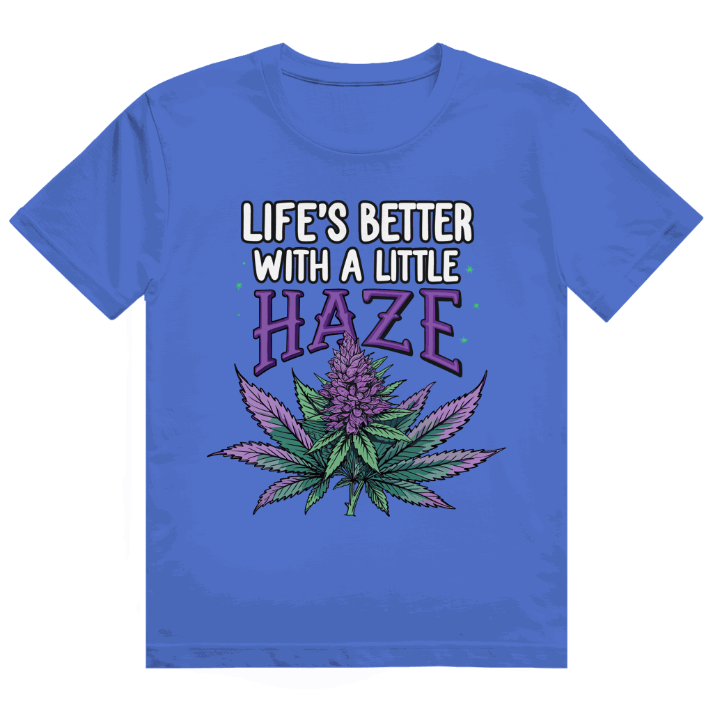Heavy Cotton T-Shirt - Life is better with a little Haze | Division420®