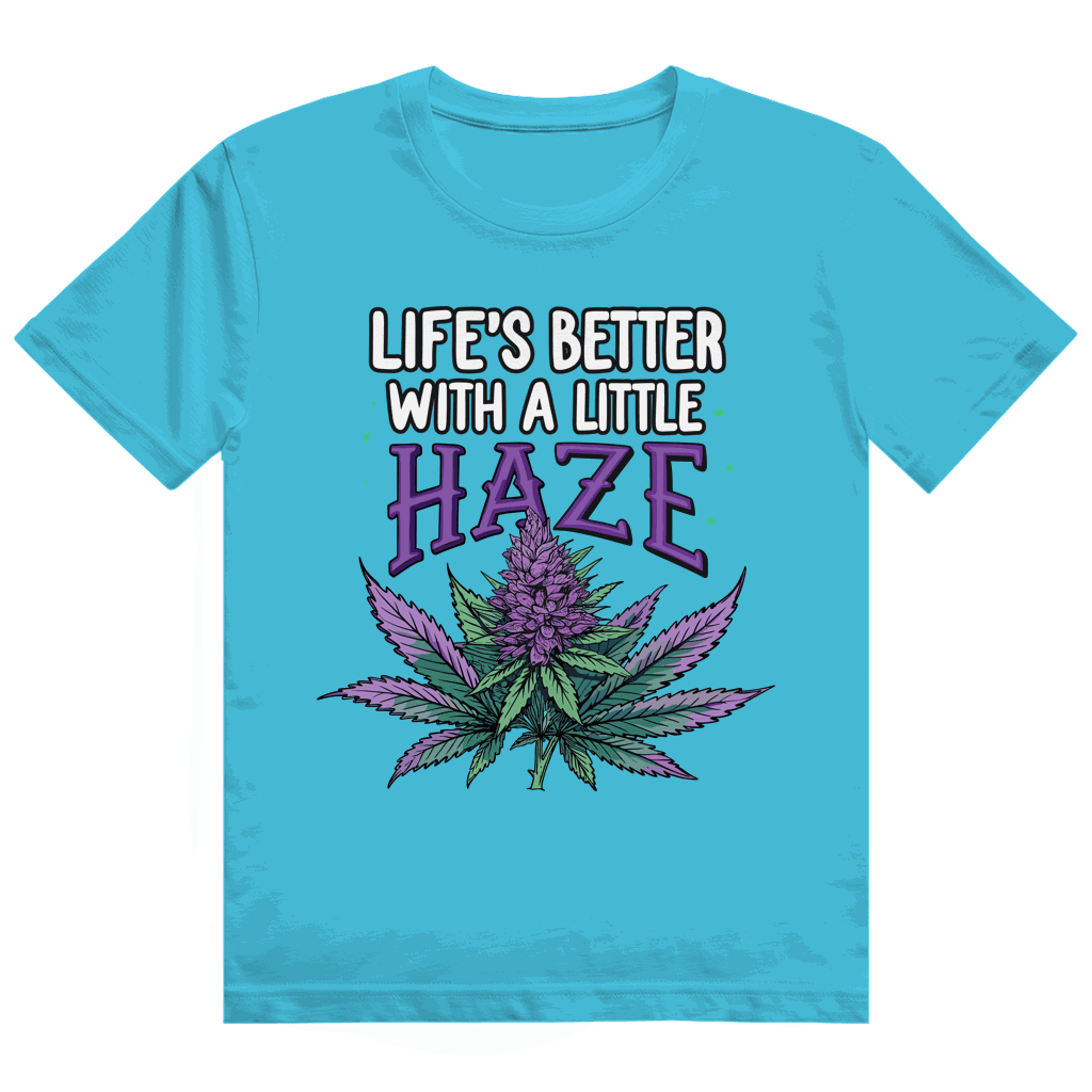 Heavy Cotton T-Shirt - Life is better with a little Haze | Division420®