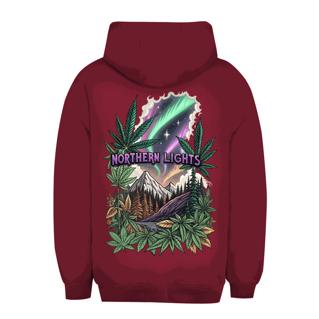 Unisex Oversize Hoodie - Northern Lights | Division420®