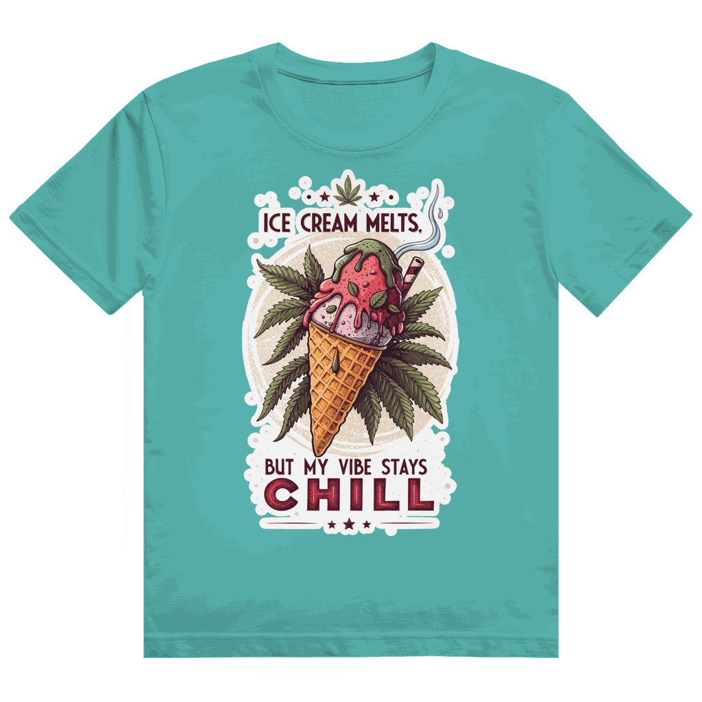Heavy Cotton T-Shirt - Ice Cream melts | Division420®