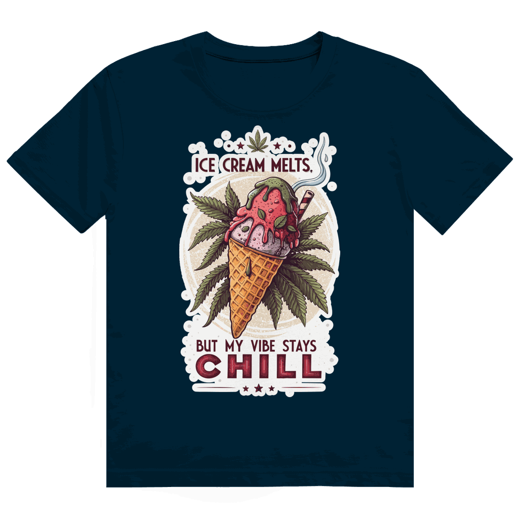 Heavy Cotton T-Shirt - Ice Cream melts | Division420®