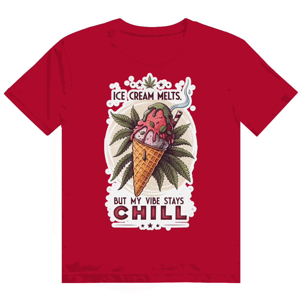 Heavy Cotton T-Shirt - Ice Cream melts | Division420®