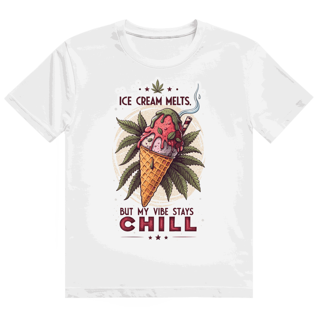 Heavy Cotton T-Shirt - Ice Cream melts | Division420®