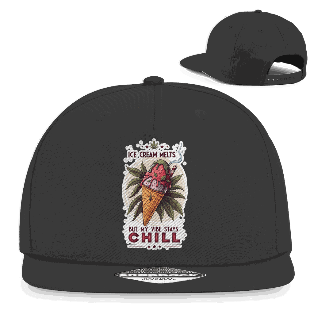 Snapback Rapper Cap - Ice Cream melts | Division420®