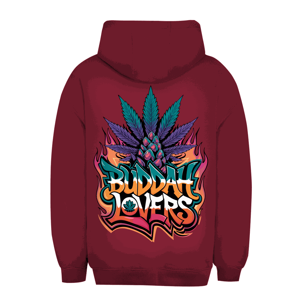 Unisex Oversize Hoodie von Division420 mit urbanem Style und nachhaltiger Baumwolle