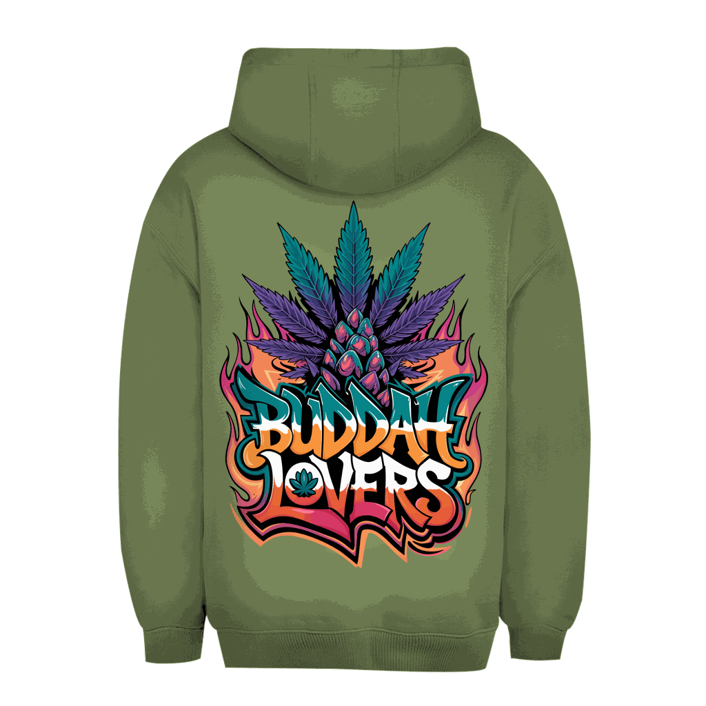 Unisex Oversize Hoodie - Buddah Lovers | Division420®